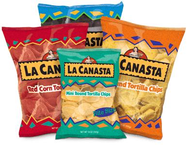 Package Design for Sparta Foods brand LaCanasta tortilla chips