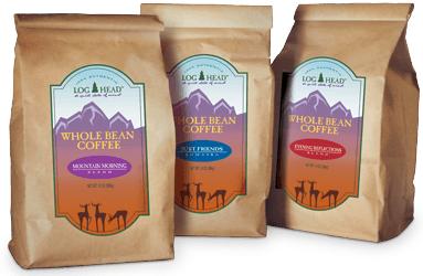 Package Design for Log Head Coffee