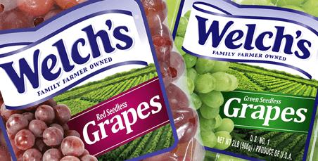 Package Design for Welch's fresh products